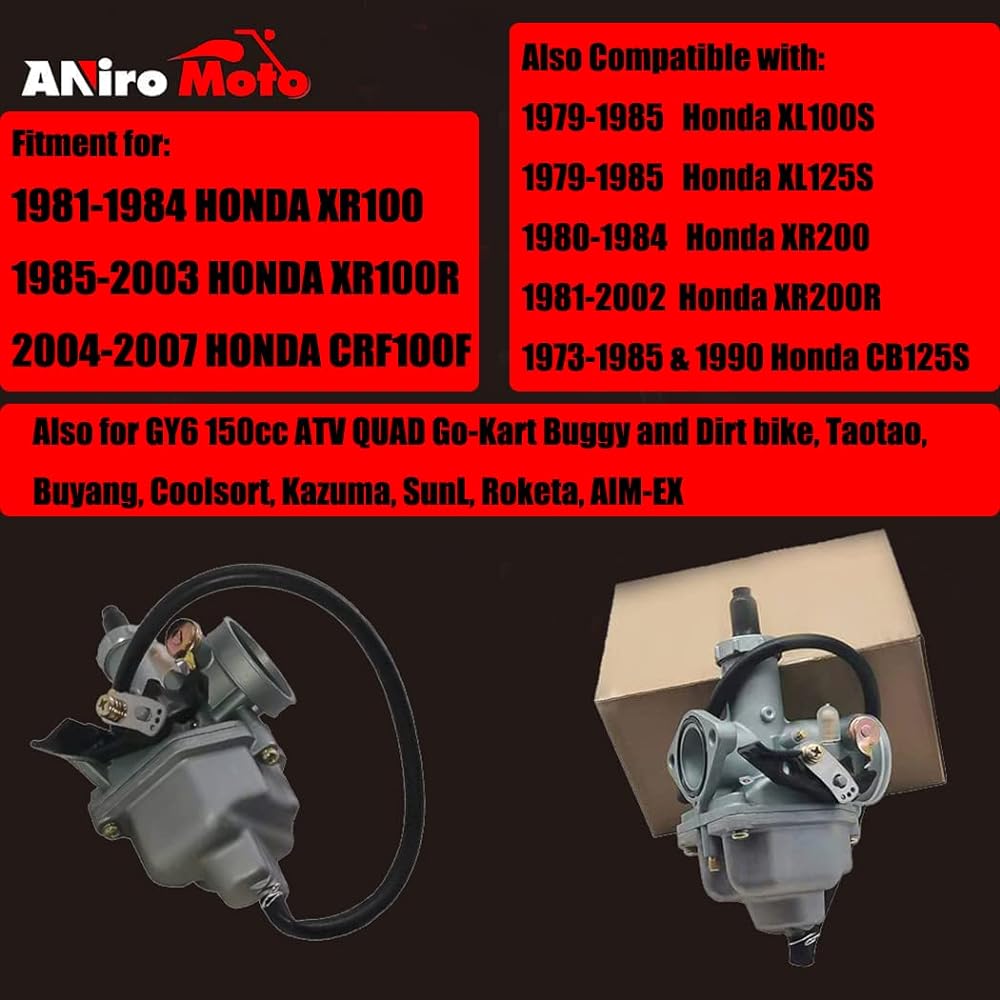 Automoto Cab for Honda XR100 (1981-1984), XR100R (1985-2003), CRF100F (2004-2007) (Fits: XR100 XR100R CRF100F).