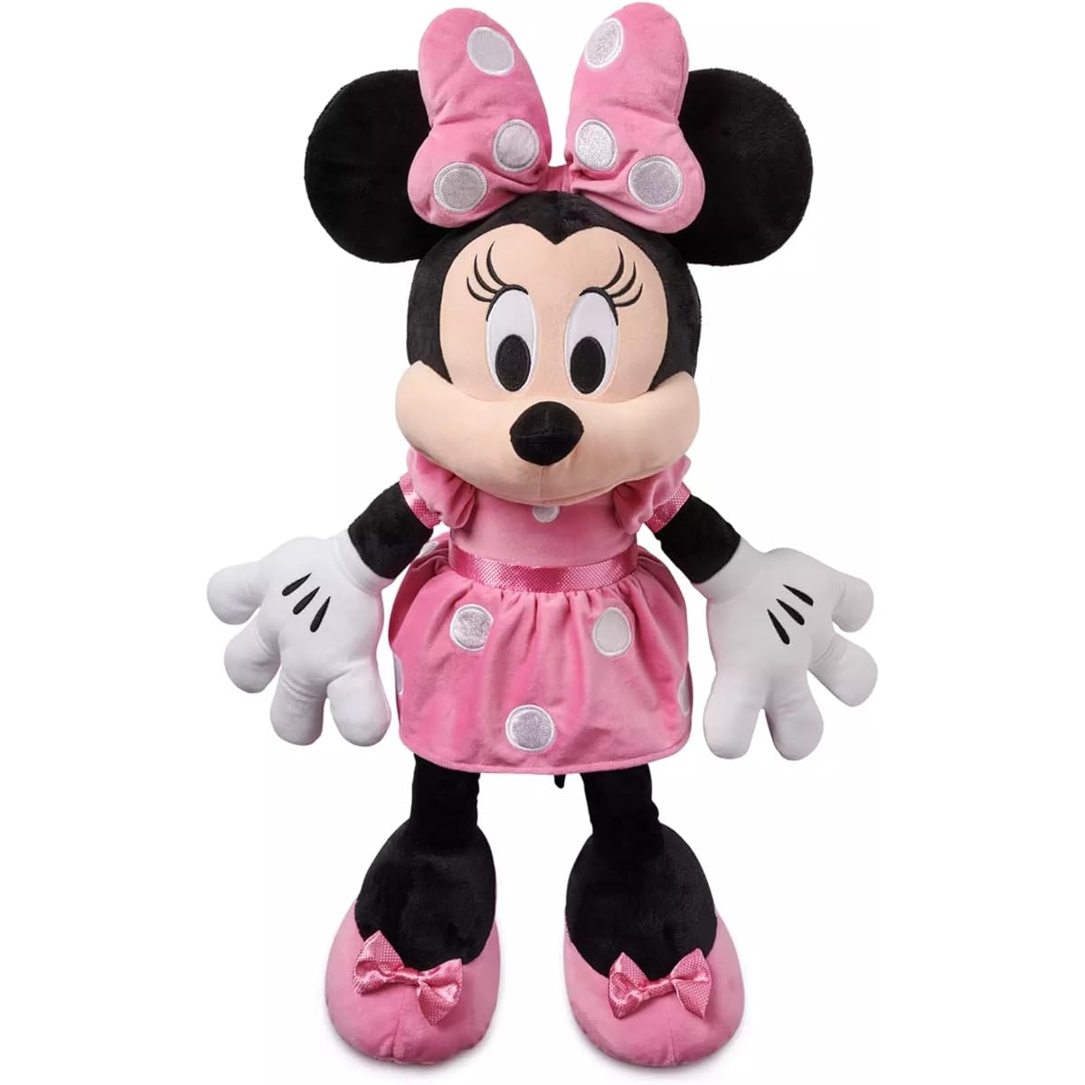 DisneyStore Disney Minnie Mouse Plush Minnie Mouse Large Plush Pink 27 inch 2018 Parallel import goods