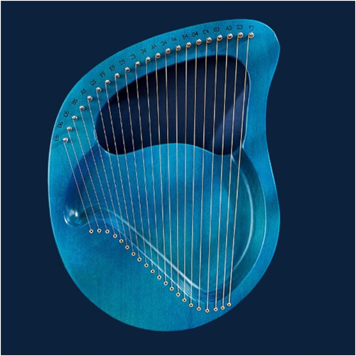 WowZza Lyre 19 Tone Harp 16 Tone Harp for Beginners 10 Tone Harp for Beginners Lyre Harp/21 Tone 14
