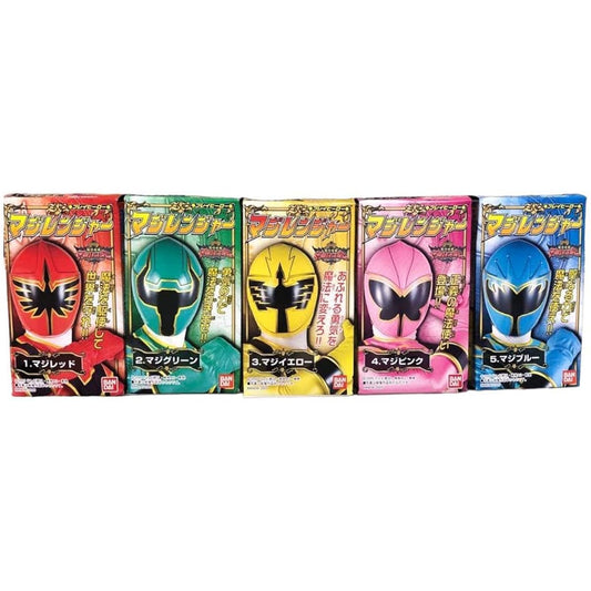 Magiranger Soft Vinyl Figure Complete Set of 5 Types