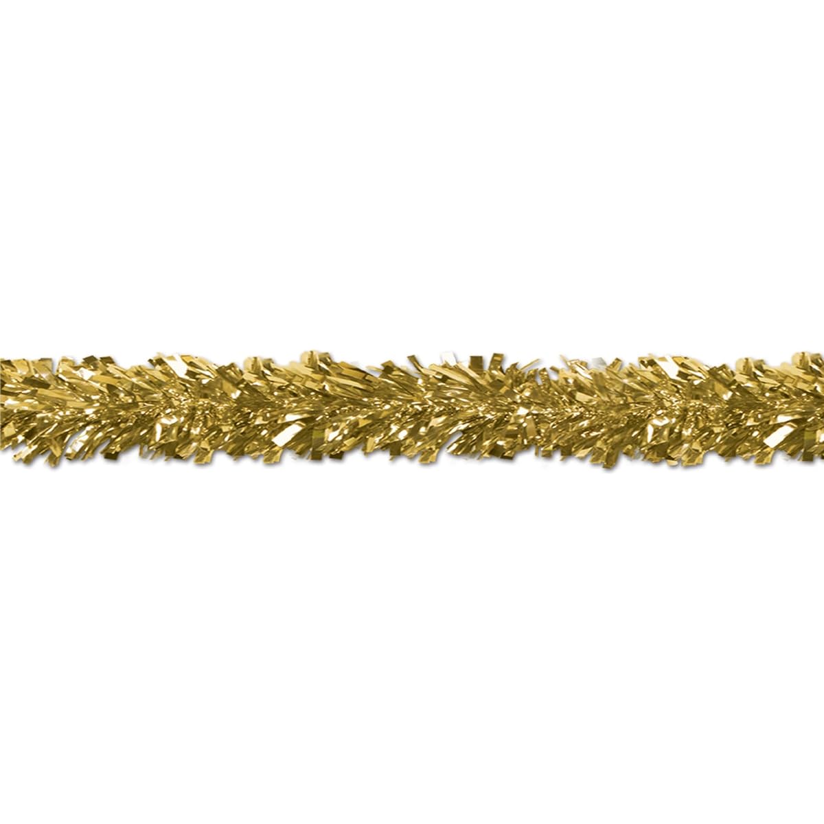 Beistle Metallic Festoon Garland Hanging Decorations New Year's Eve Party Supplies 4" x 15' Gold