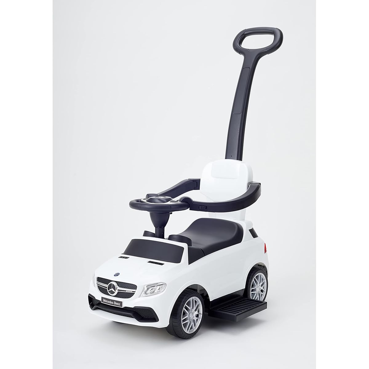 Nonaka Manufacturing Passenger Mercedes-Benz AMG GLE63 with Push Handle, White 2485