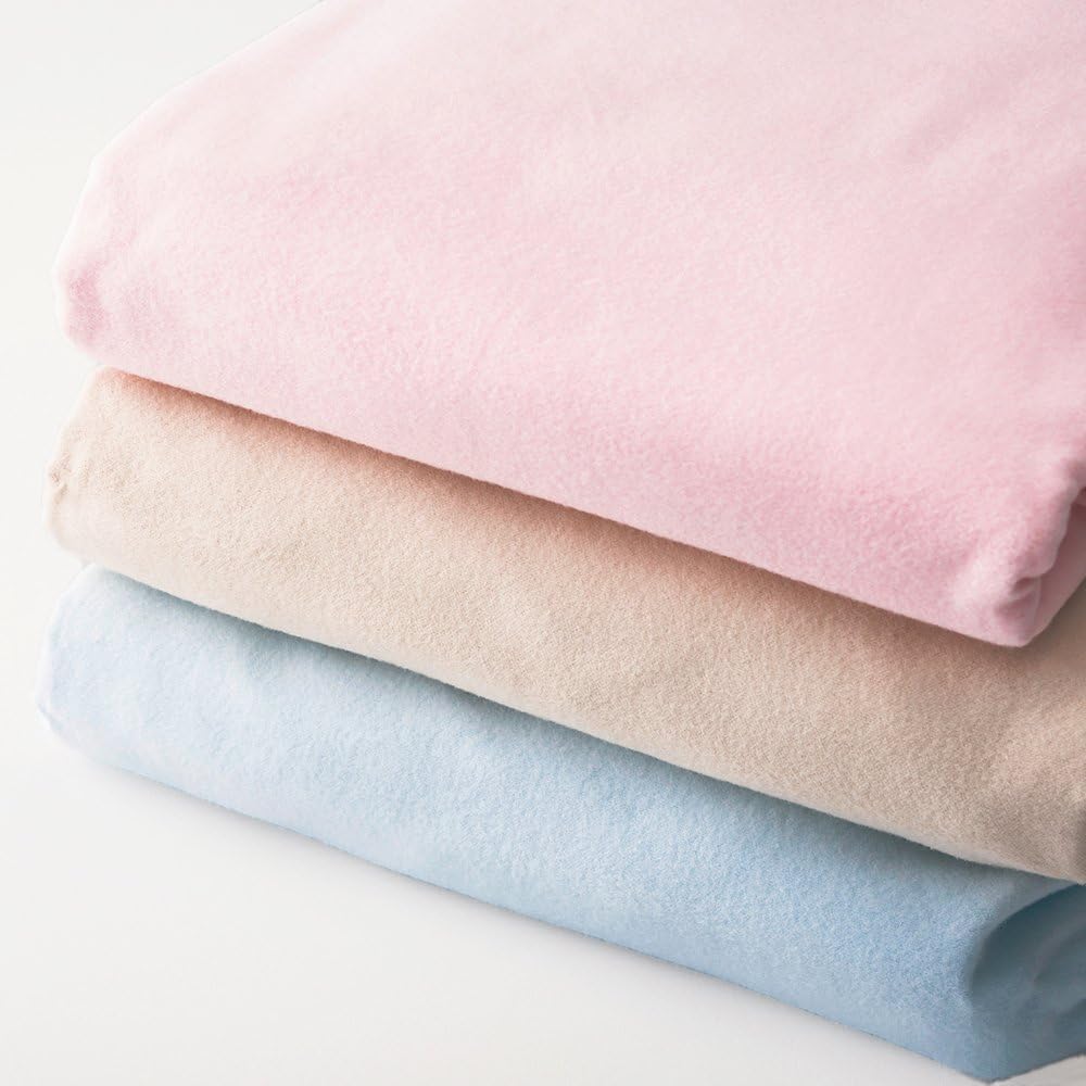 Showa-nishikawa Fitted Sheet Blue 120 x 200 x 40cm Semi-double Brushed Material SUYA-LAB Furano Fitted Sheet SD 2241285875305