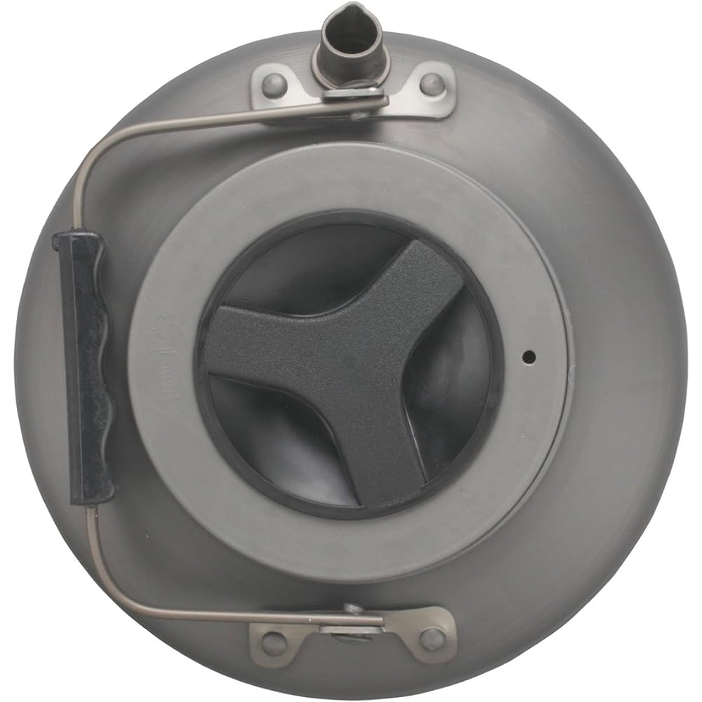 Logos The Kettle 750ml Flat Aluminum Scratch-resistant Hard Anodized 81210301 Black