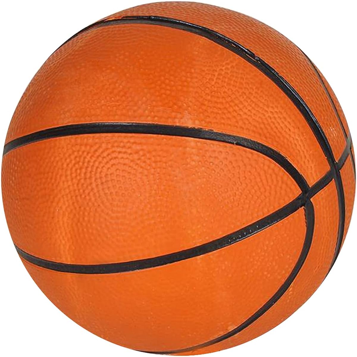 ArtCreativity Mini Orange Basketball Kids Bouncy 7" Kickball for Backyard Park Beach Outdoor Fun Durable Outdoor Play Toy for Boys and Girls - Sold Deflated