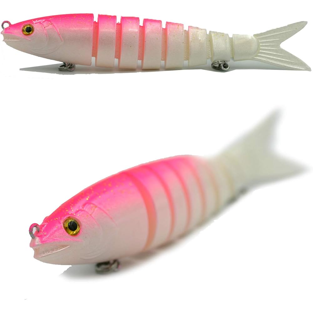 Fishing [Blue Ocean] Joint Bait Lure Set 13.5cm 20g (Set of 5) Sea Bass Black Bass