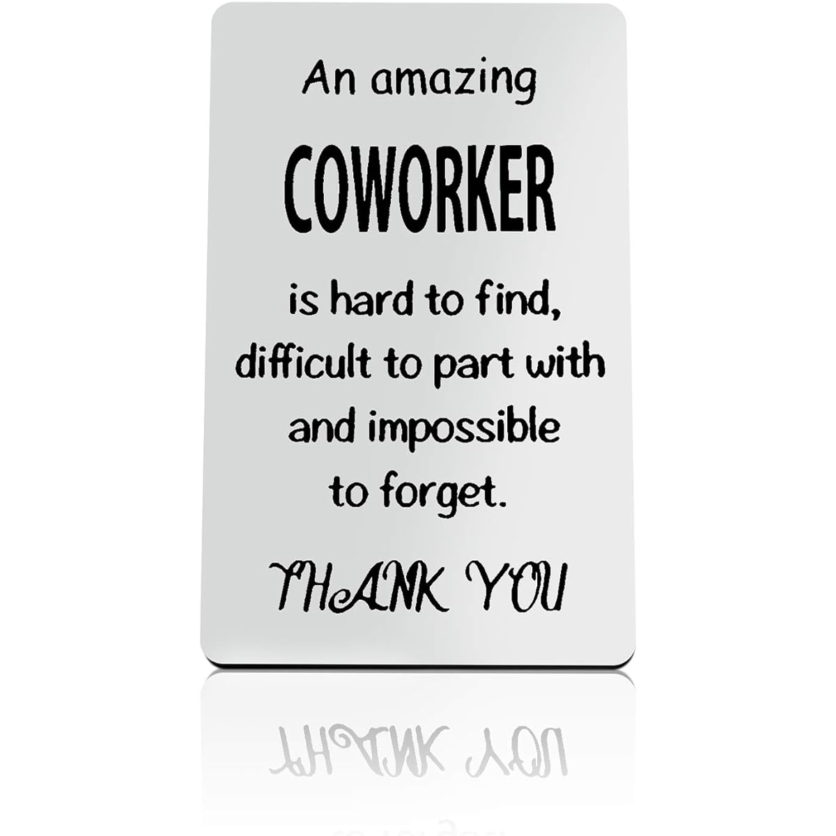 Coworker Leaving Gifts Engraved Wallet Insert Card for Men/Women Great Coworkers Are Hard to Find Thank You Card Coworker Retirement Gift Farewell Gift Farewell Gift Farewell Gift Farewell Gift Farewell Gift