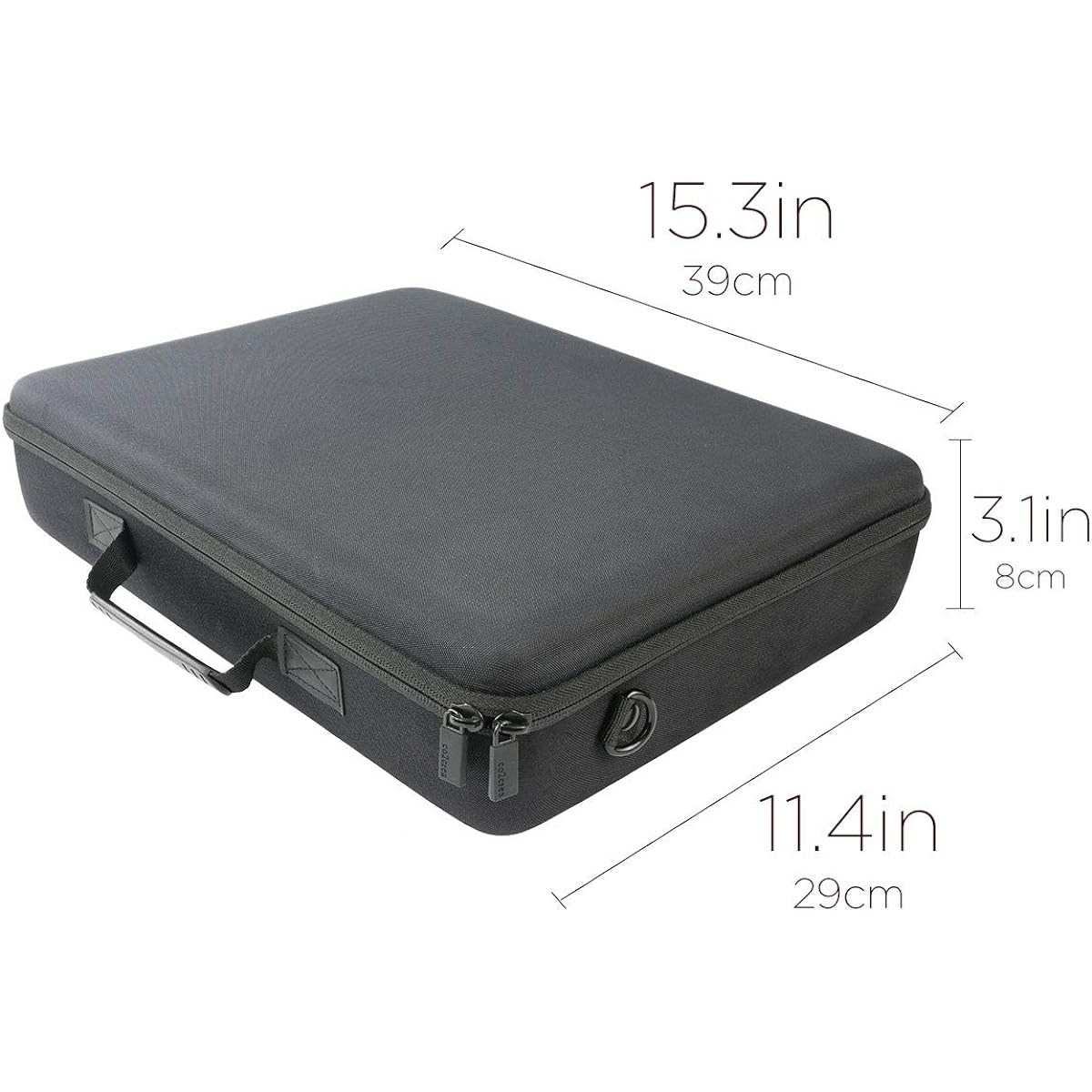 co2CREA Hard Travel Case Replacement for Pioneer Pro DJ DDJ-WeGO4 / DDJ-WEGO3 Compact DJ 4/Dual Deck Controller