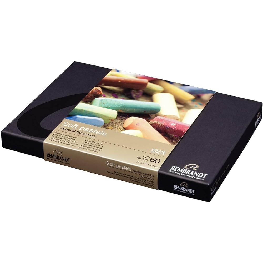 Talens Rembrandt Soft Pastel Half Stick 60 Color Set