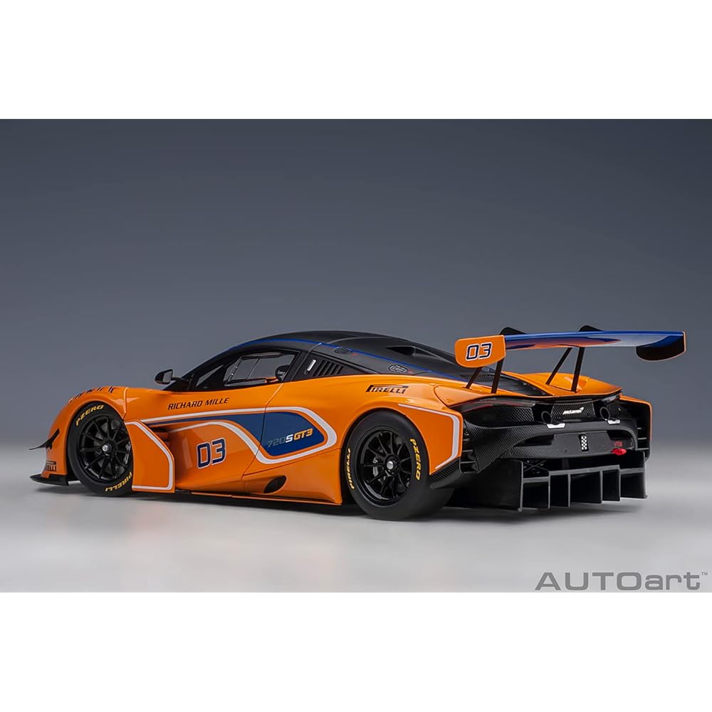 AUTOart 1/18 McLaren 720S GT3#03 Orange Finished Product 81942