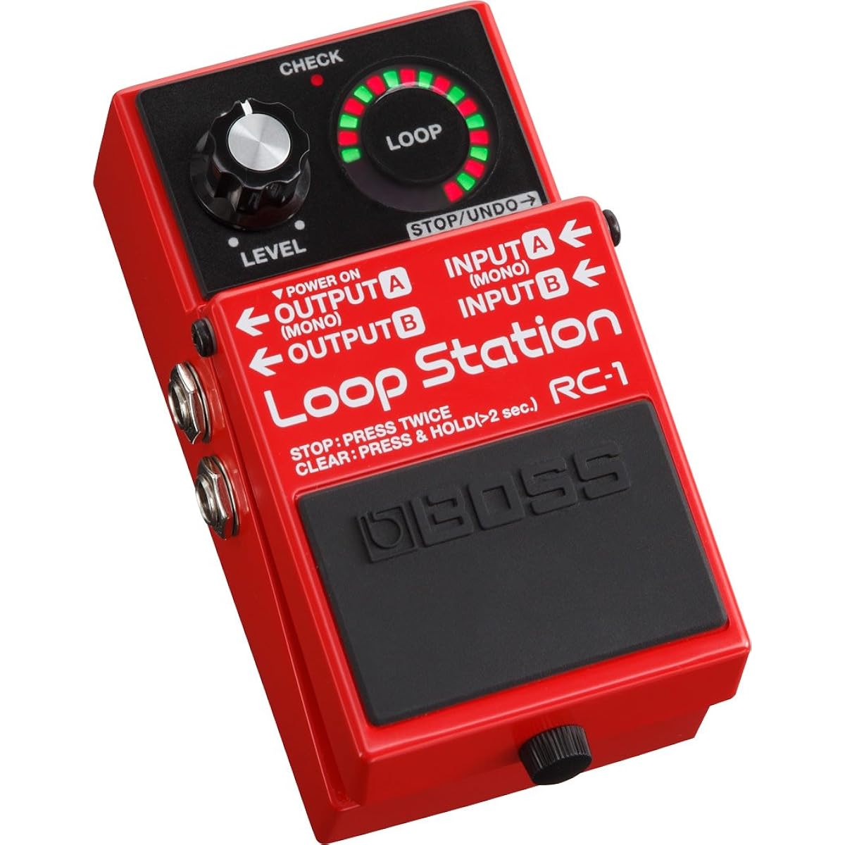 BOSS - Loop Station RC-1 + KORG Pitchclip 2 PC-2 + Marks Original Cross Set