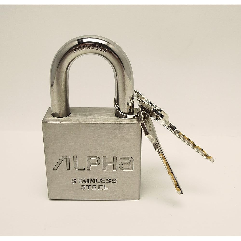 ALPHA All Stainless Steel Padlock 50mm NV2740-50
