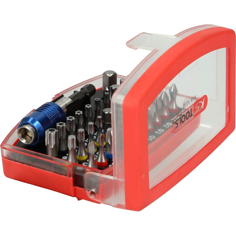 KS Tools 1/4" TORSION Power Bit Box 71 Pieces 918.3070