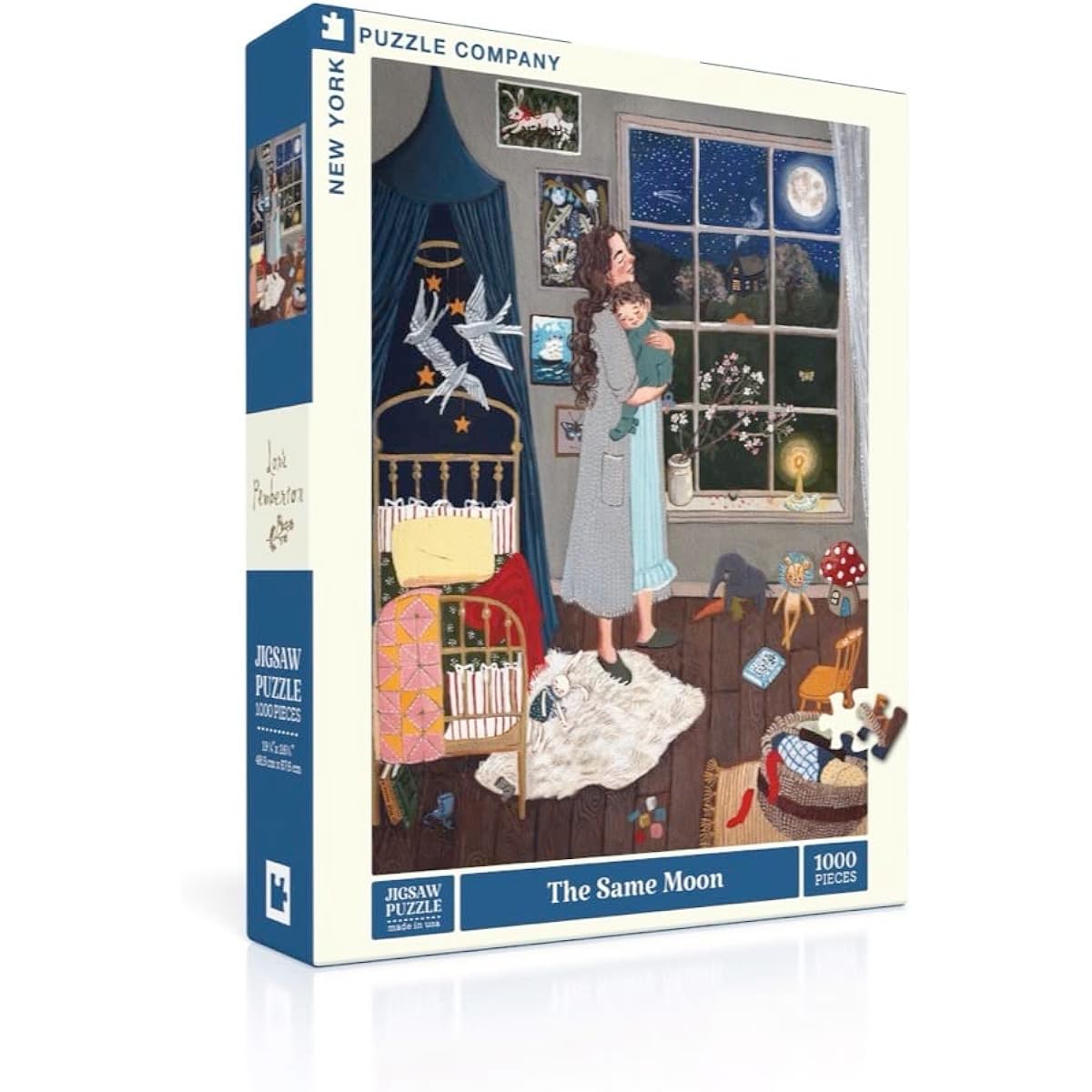 New York Puzzle Company - Loré Pemberton The Same Moon - 1000 Piece Jigsaw Puzzle