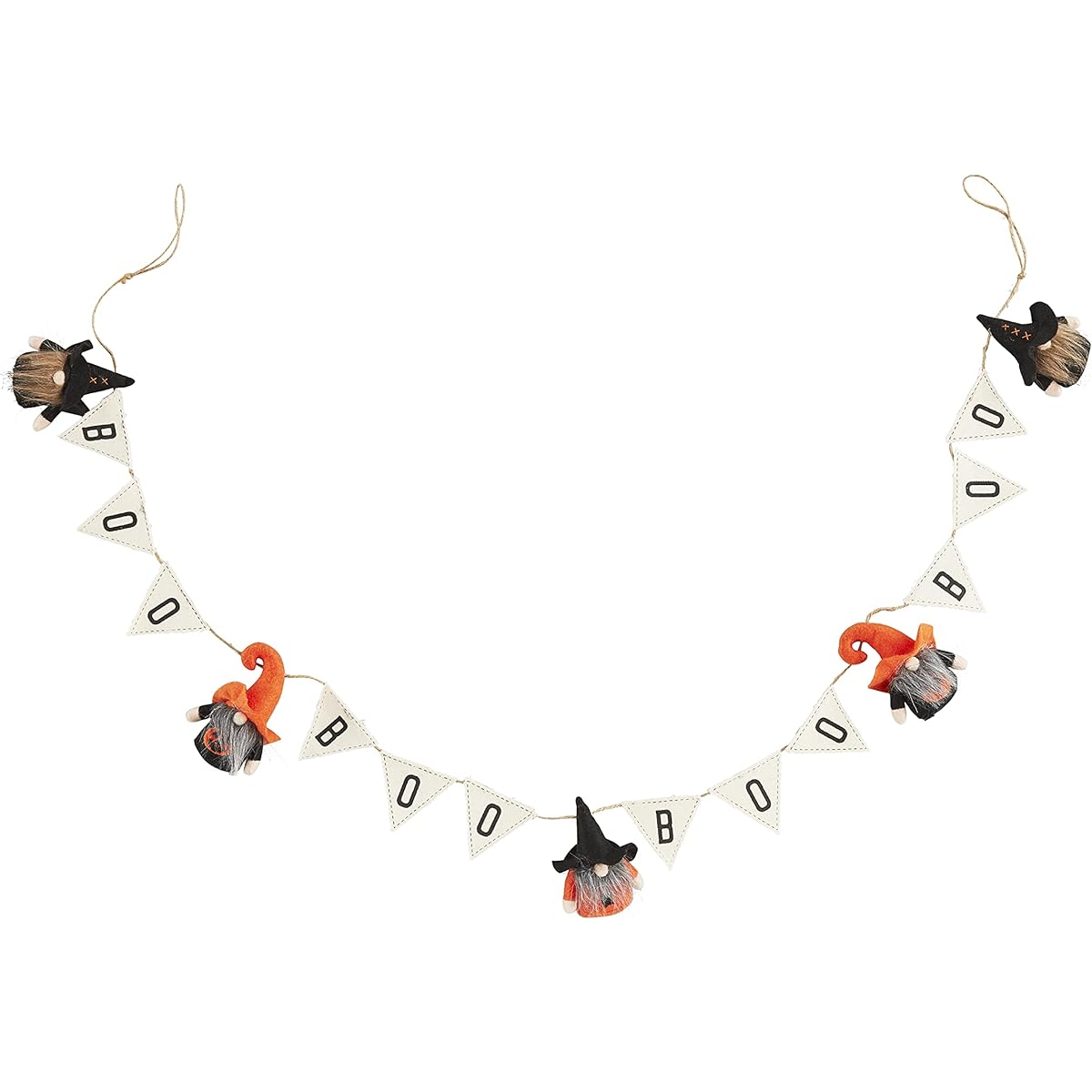 Mud Pie, Boo, Mud PieHalloween Gnome Garland, 60"