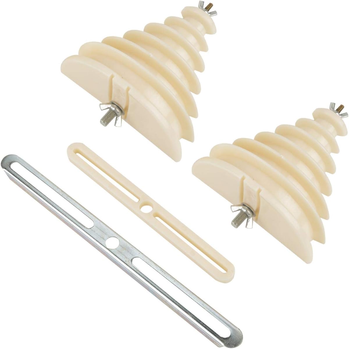Coil Wire Winding Die Beige Electrical Machine Plastic Single Phase 6 Layers Coil Wire Winding Die Beige Winding Die for Motor Repair Maintenance Work