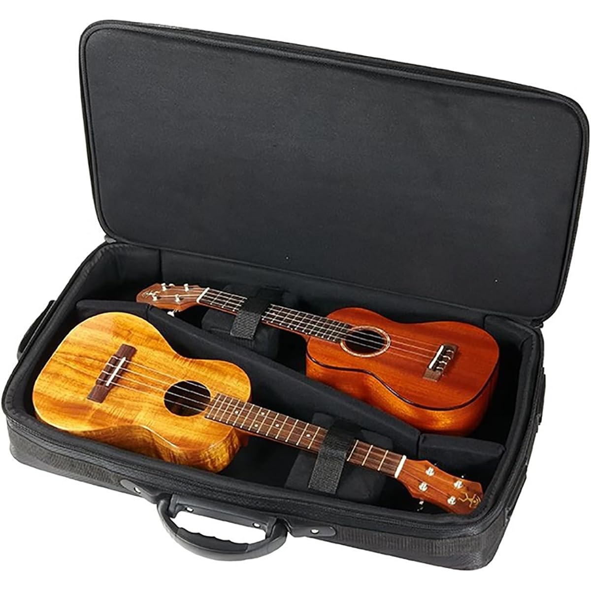 Ukulele Case Double Harp Bag 23 Inch Thick Shoulder Handle Ukulele Backpack