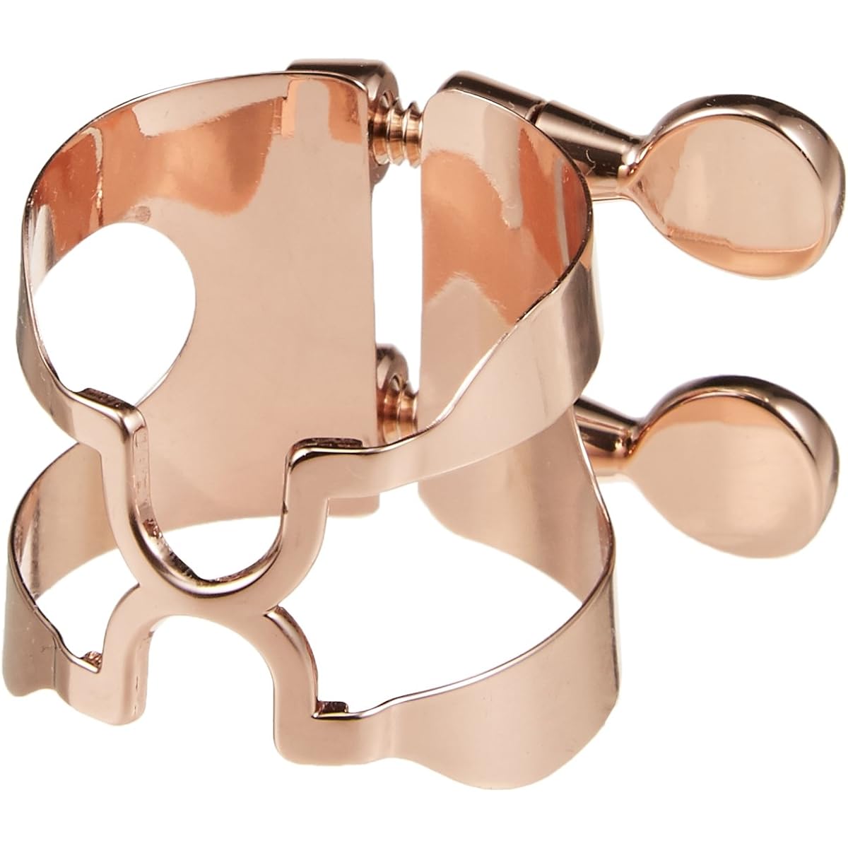 Harrison Hurtz B♭clarinet ligature pink gold plate finish