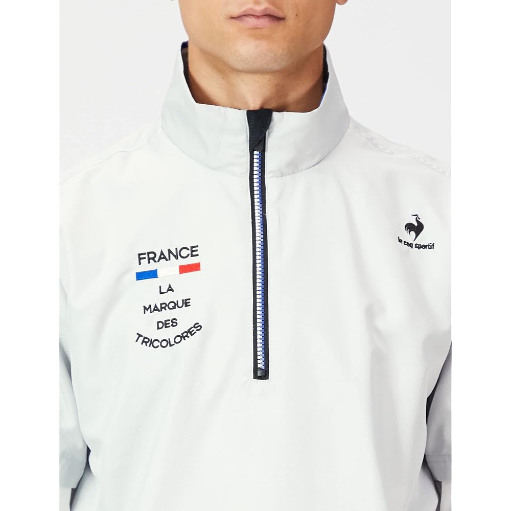 [Le Coq Sportif] Short sleeve outerwear Water repellent, windproof, UPF 15, suitable for light rain, men's