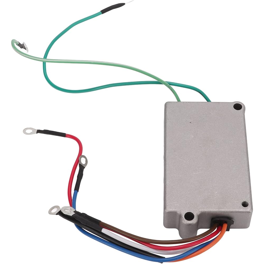 Ignition CDI Box 114-4911 Replacement CDI Electronics OE Wear Resistant Easy Installation CDI Switch Box Replacement for Mariner Outboard 20 2 Cylinder 1972‑1977