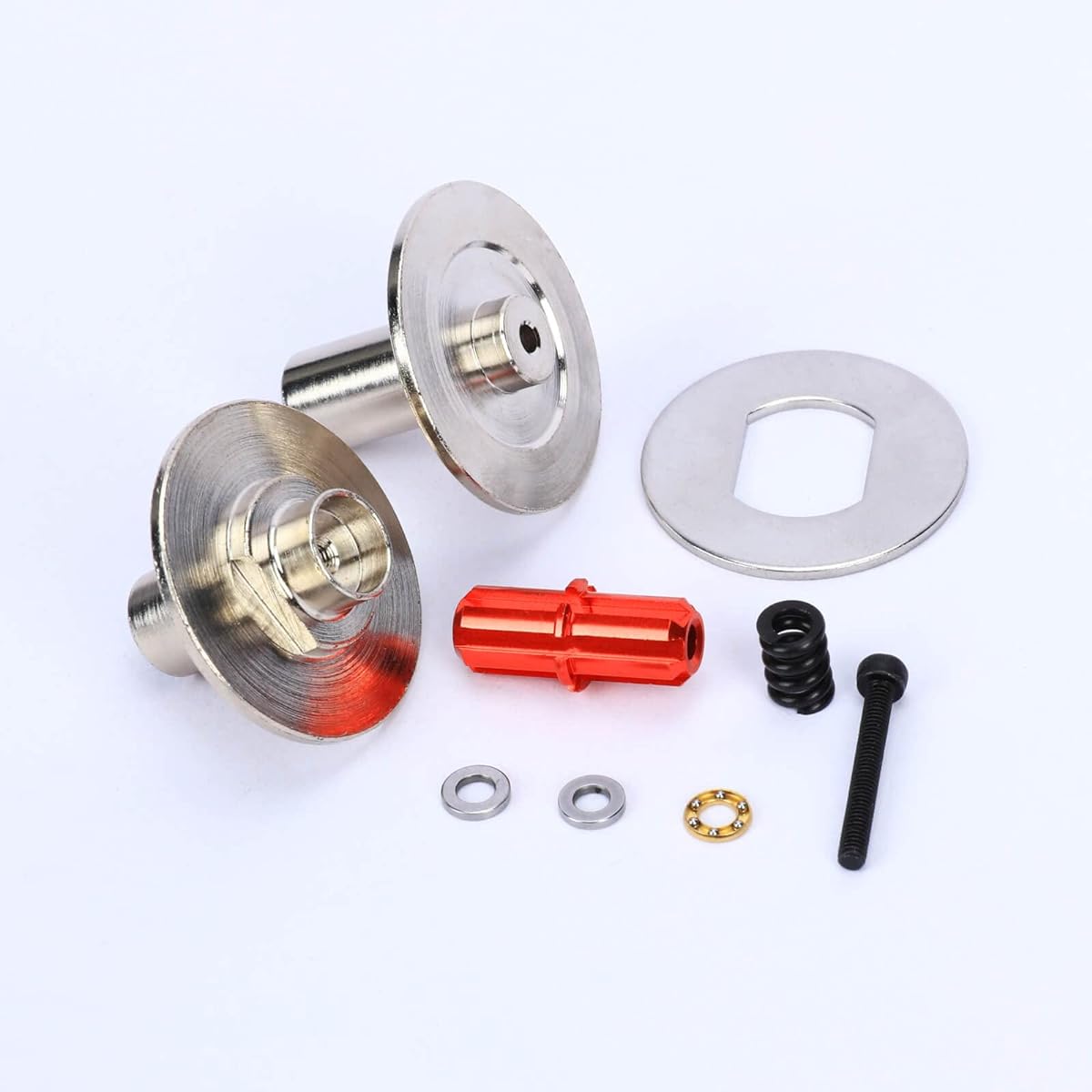 RCAWD ARRMA 3S & 4S Slipper Plate & Hub Set & Slipper Clutch Maintenance & Slipper Shaft Upgrade, Parts for Big Rock, Granite, Senton, Vorteks, Typhon 3S&Kraton, Outcast 4S, ARA311033 ARA310946