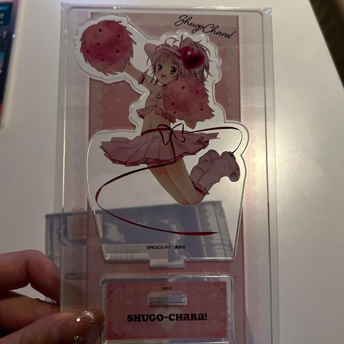 Shugo Chara Amulet Heart Karaoke no Tetsujin Acrylic Stand