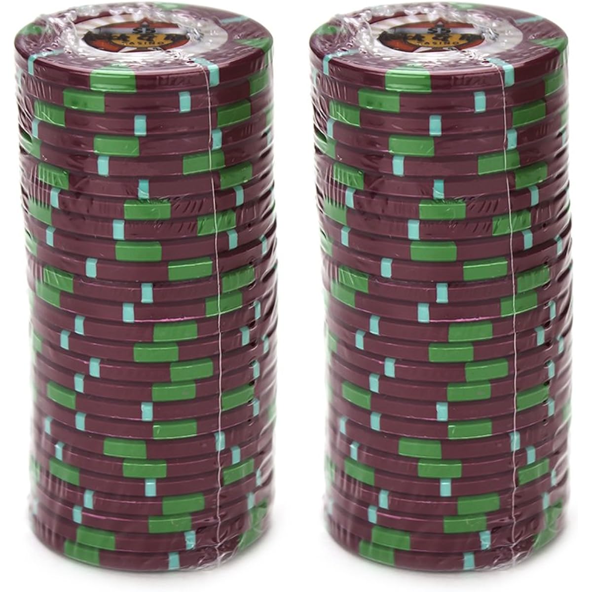 Claysmith Games Rock & Roll Poker Chip Heavyweight 13.5-gram Clay Composite - Pack of 50