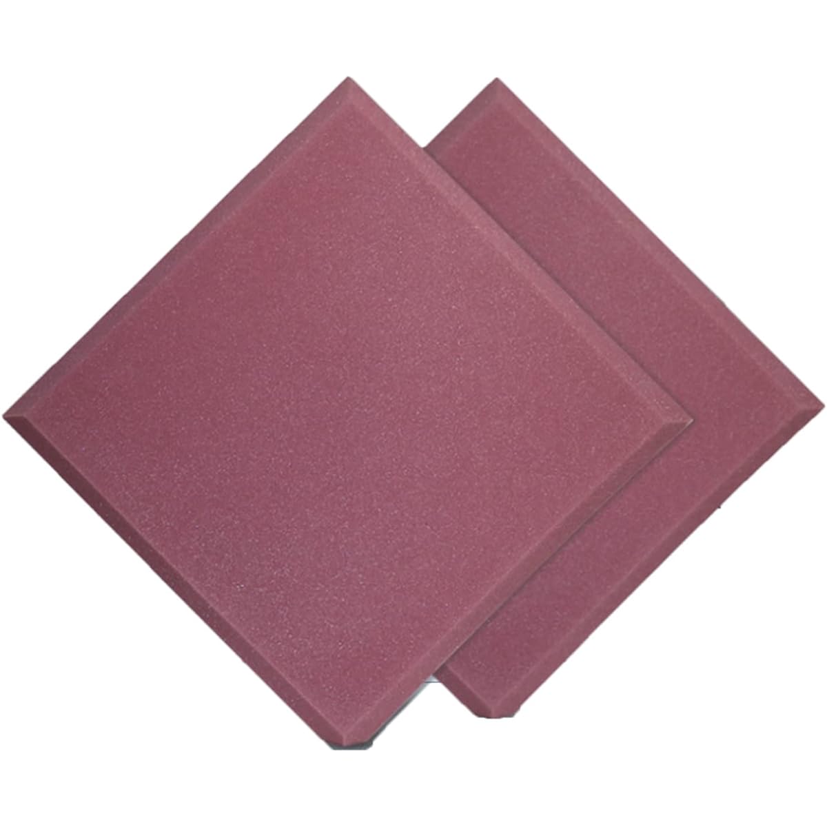 Acoustic Foam Soundproofing Foam, 10pcs Sound Absorbing Panel Soundproof Pads for Wall, Door, Ceiling Acoustic Treatment - Easy to Apply (Yellow 50*50*5CM) (Purple 50*5)