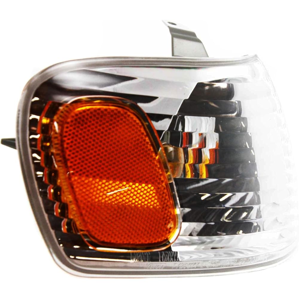 GO-PARTS - 2001-2002 Toyota Corolla Turn Signal Light Assembly/Lens Cover - Front Right (Passenger) Side Sedan Replacement 81510-02070 TO2531137