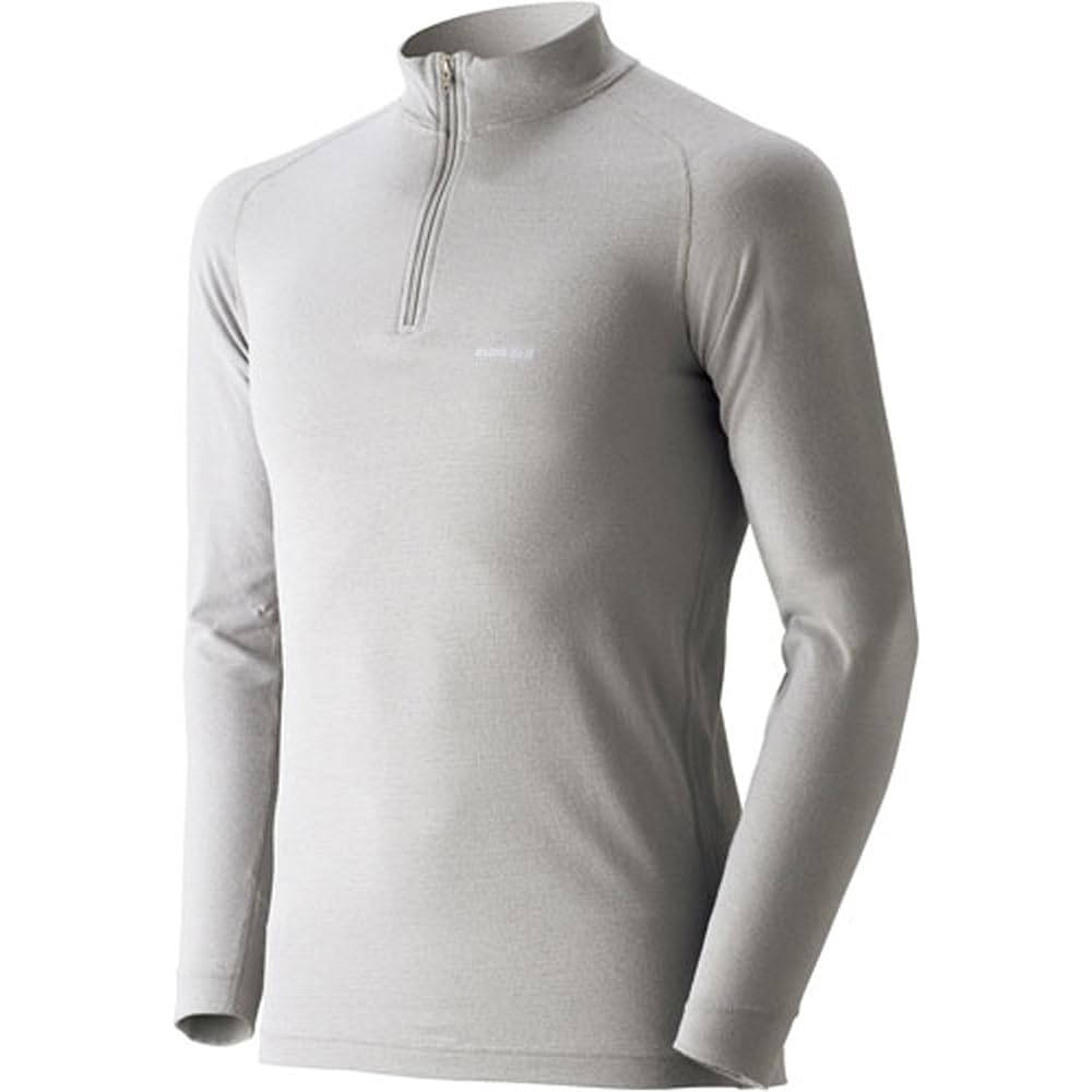[Montbell] Outdoor Climbing Cycling Long Sleeve High Neck Shirt Lightweight Quick Drying Geoline L.W. High Neck Shirt 1107488 [Men's]