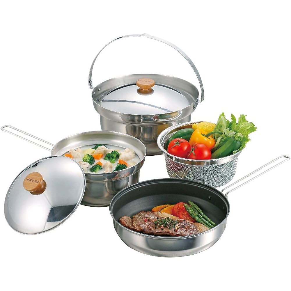 Captain Stag Multi Stainless Steel Cooker M-5510