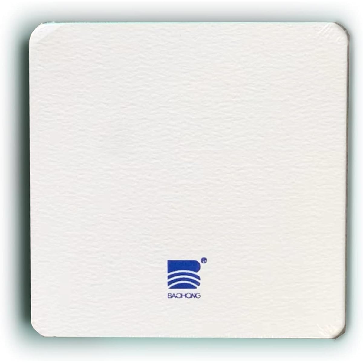 Baohong Watercolor Paper Square 120x120mm 100% Cotton 140lb/300gsm 80 Sheets Textured Cold Press Double Sided Glued (Square 12cmx12cm)