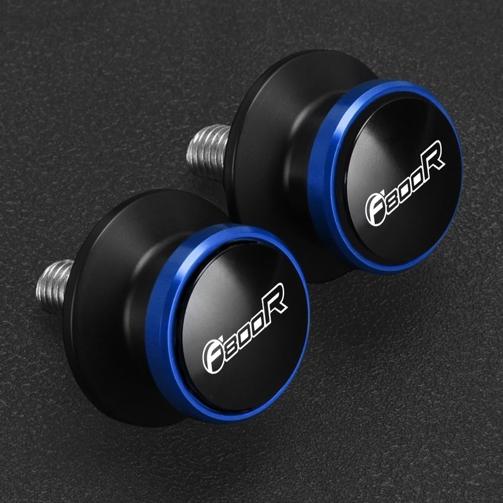Rocker Arm Slider B&MW F800R F 800R 2009 2010 2011 2012 2013 2014 2015 2016 2017 Motorcycle CNC Aluminum Swing Arm Spool Slider Stand Screw (Color : C 8mm 4)