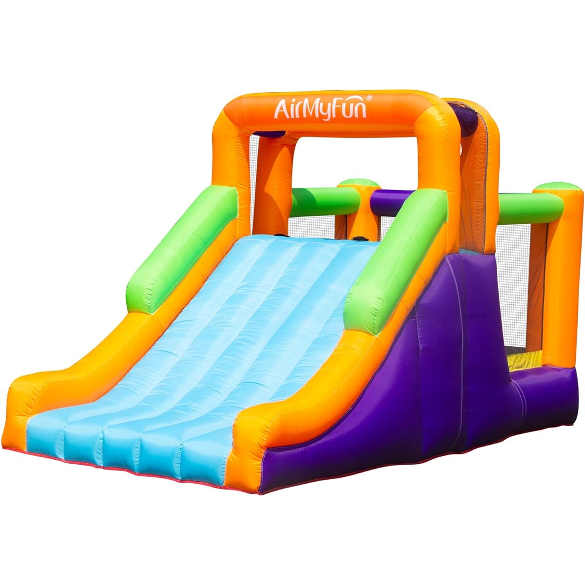 AirMyFun Inflatable Bounce House, Toddler Bouncy Castle for Kids Indoor Party with Blower