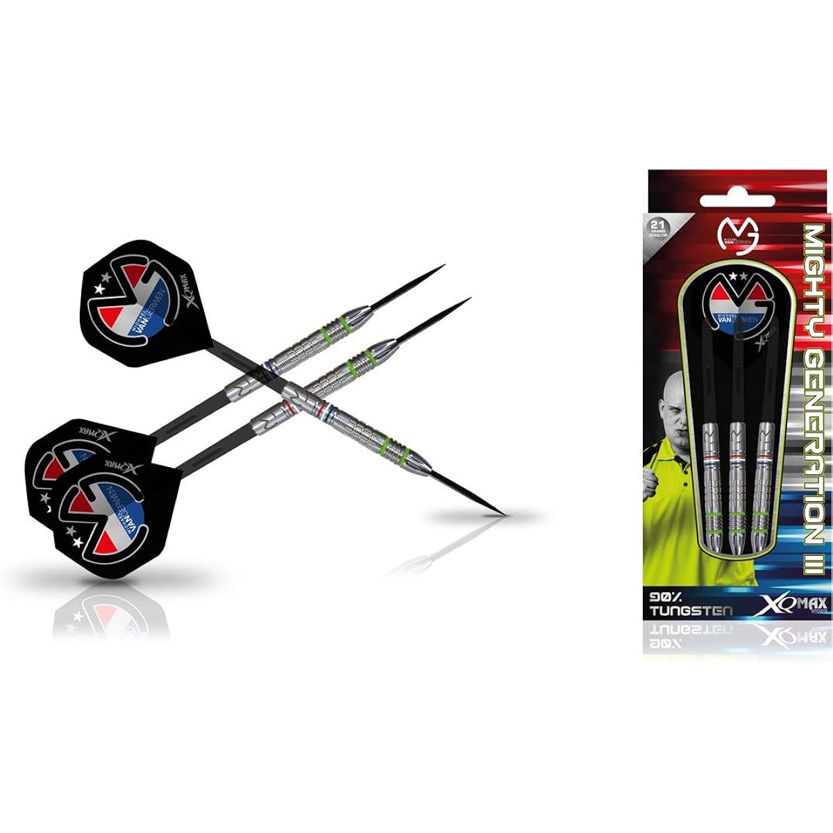 Barrel [XQ Max Darts] Michael van Gerwen Model Mighty Generation 3 Steel 25g