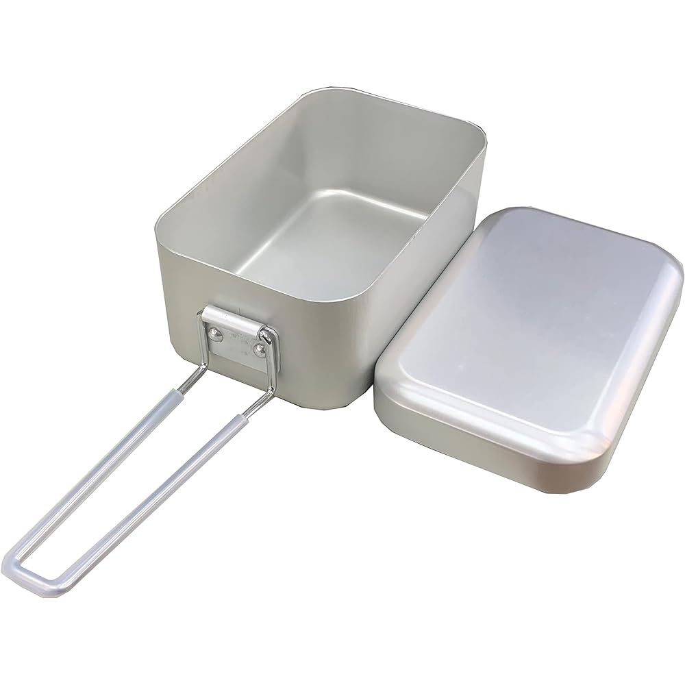 Daiichi Aluminum Aluminum Hoshimaru Mestin Rice Cooking Outdoor Home Cooking Disaster Prevention Mountain Climbing Cooking Utensil Approx. 154 x 96 x Height 67 mm (excluding handle) Full Water Capacity: Approx. 750 ml