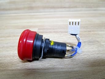 omron emergency stop push button switch (φ16) (A165E-S-03U)