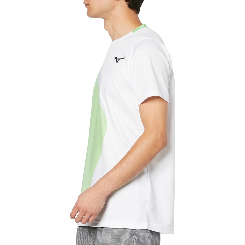 [Mizuno] Tennis Wear Game Shirt Sweat Absorbent Quick Drying Easy to Move Soft Tennis Wear 62JAA502