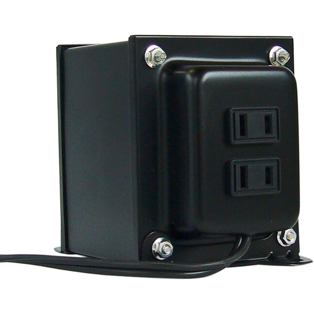 Transformer Workshop Made in Japan Transformer Step Down Transformer 1500W 110-120V→100V For America and Canada 1210-1.5K (For overseas stay)