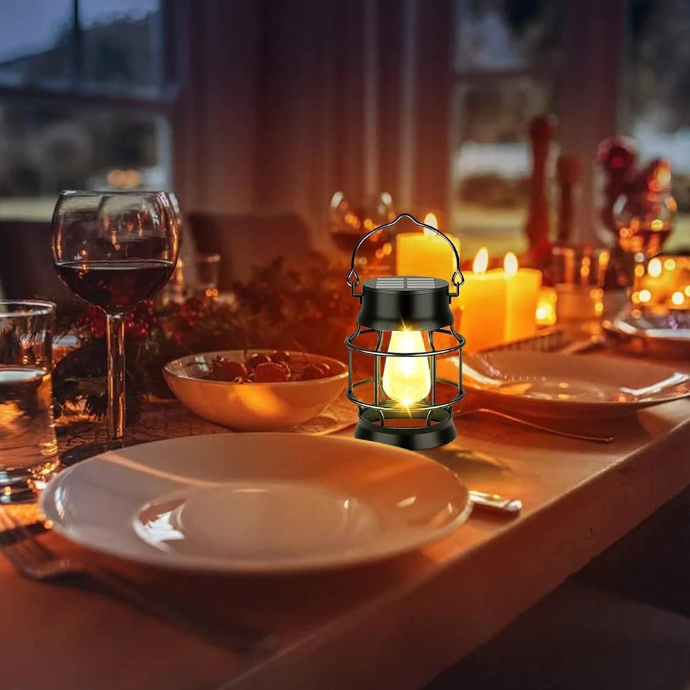 Outdoor solar light, solar lighting outdoor garden light garden light, long lighting, automatic on/off, IP65 waterproof, lightweight, camping, solo camping, BBQ, bellamping, night fishing, disaster prevention, power outage, emergency use (Set of 4)