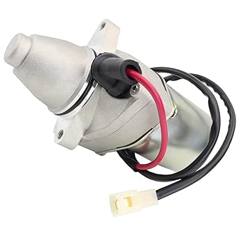 STABSOLI Starter Motor & Solenoid Relay & Ignition Switch for Suzuki ATV LT80 Quadsport 1987-2006 31100-40B00 31100-40B01 21163-S003