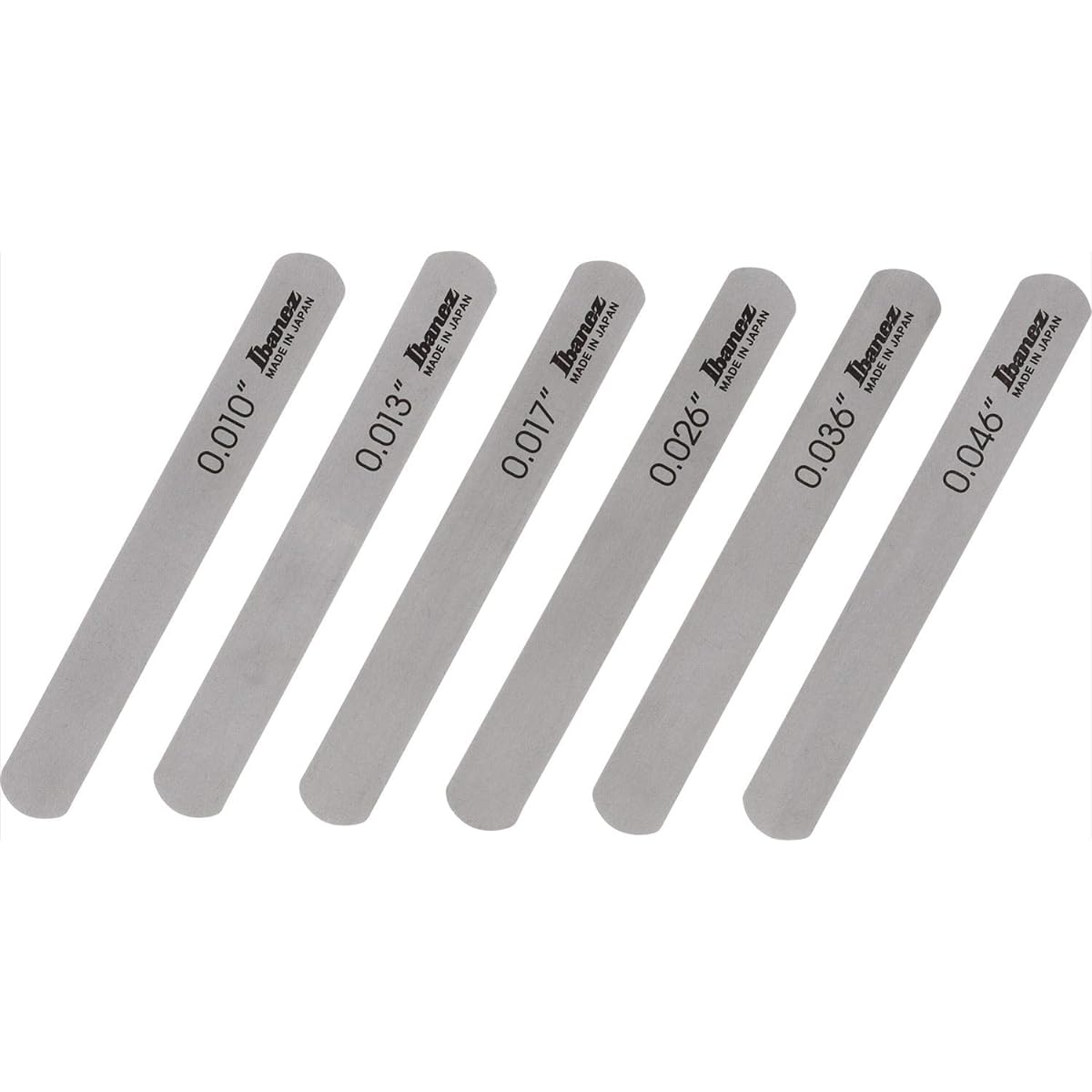 Ibanez Prestige Nut File Set for Electric Guitar (.010" - .046" Gauge) Set of 6 4449EG61X