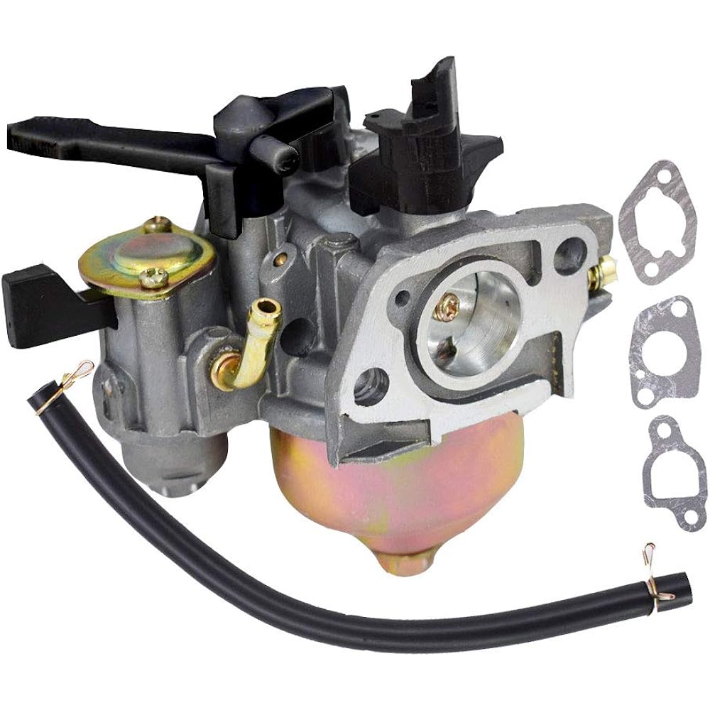 WFLNHB Carburetor Replacement with Choke Lever for Honda GX160 GX200 5.5HP 6.5HP 16100-ZH8-W61