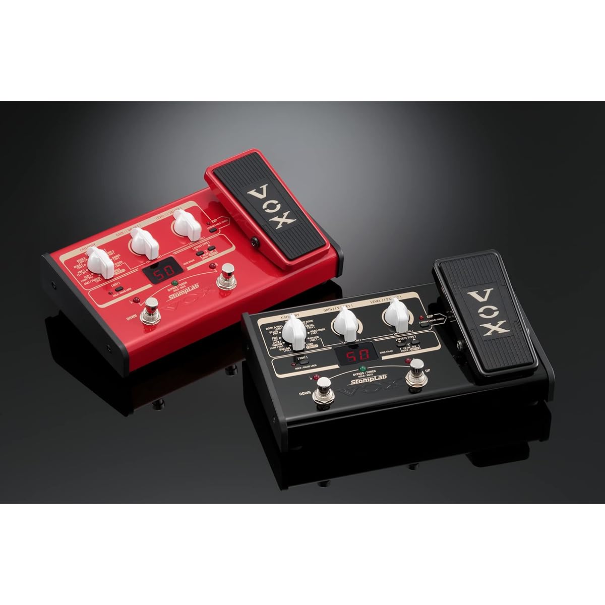 VOX Compact multi-effector for bass with expression pedal StompLab SL2B