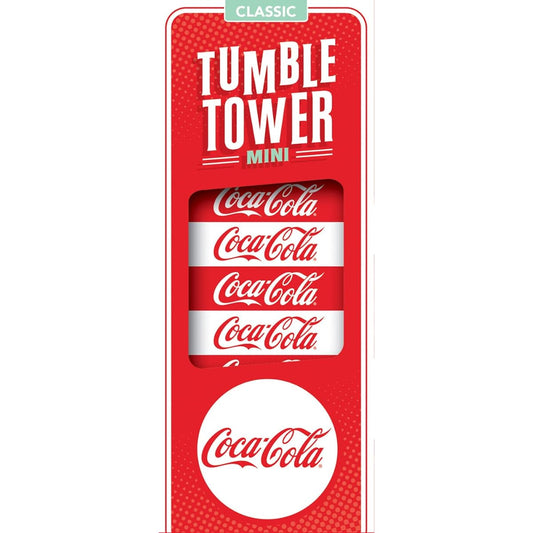 MasterPieces Tumble Tower Game Coca-Cola Tumble Tower Mini