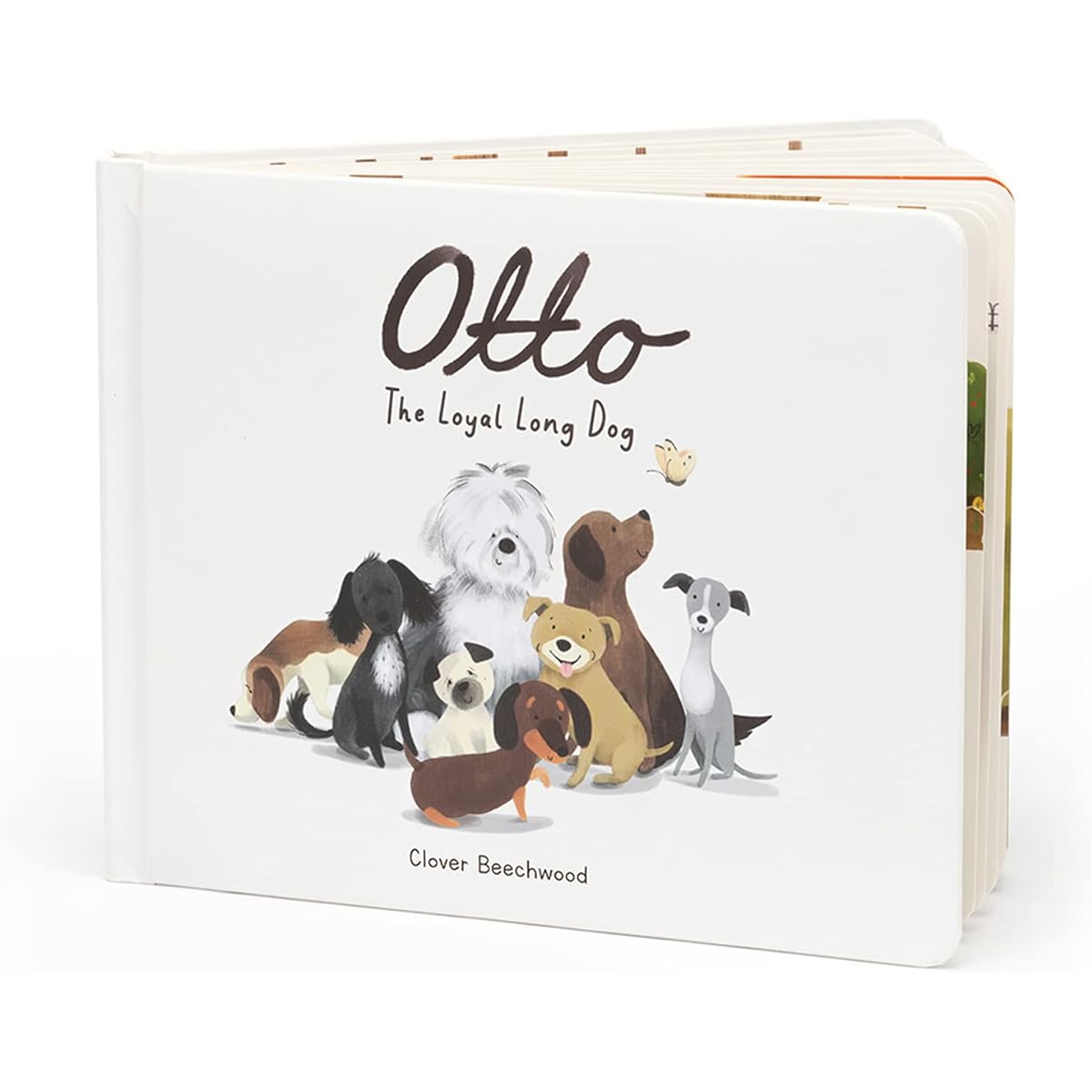 Jellycat Otto The Loyal Long Dog Book
