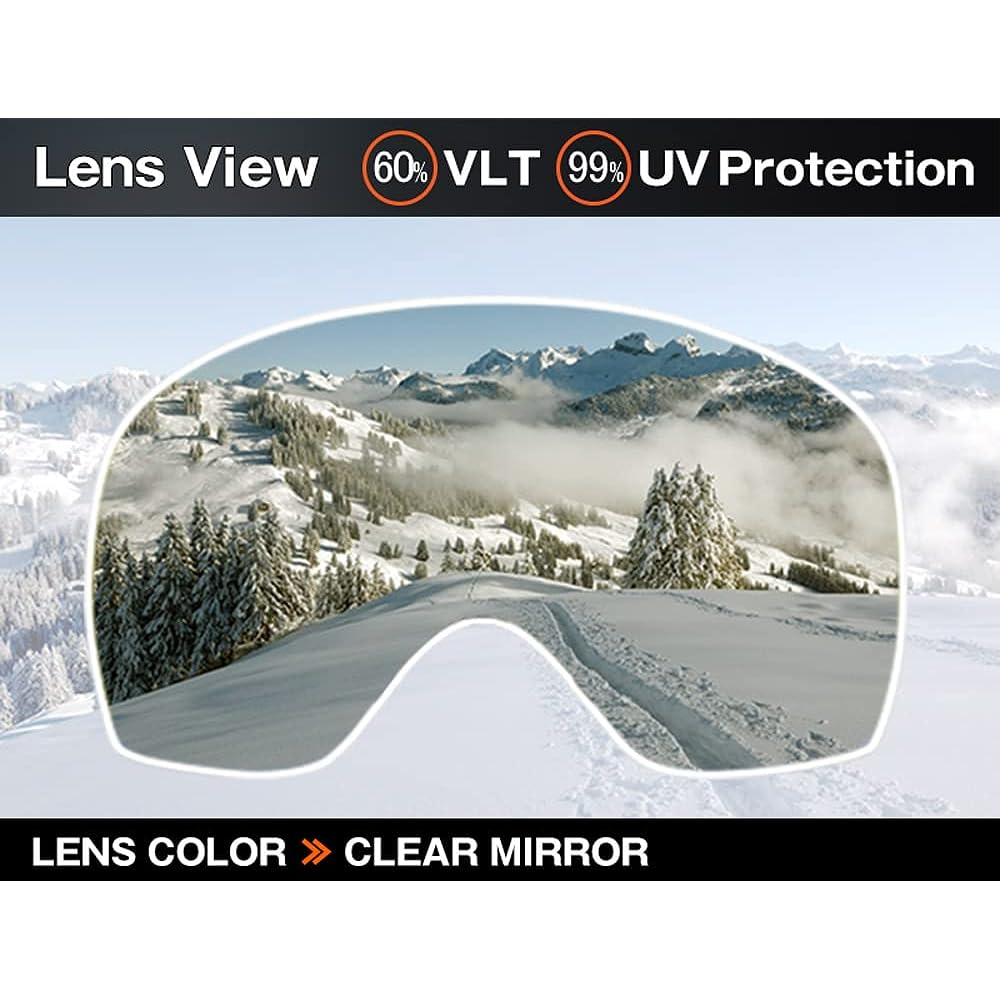[ZERO TECH BASE] In-house Oakley Goggles Snow Goggles Interchangeable Lens OAKLEY [CROWBAR]