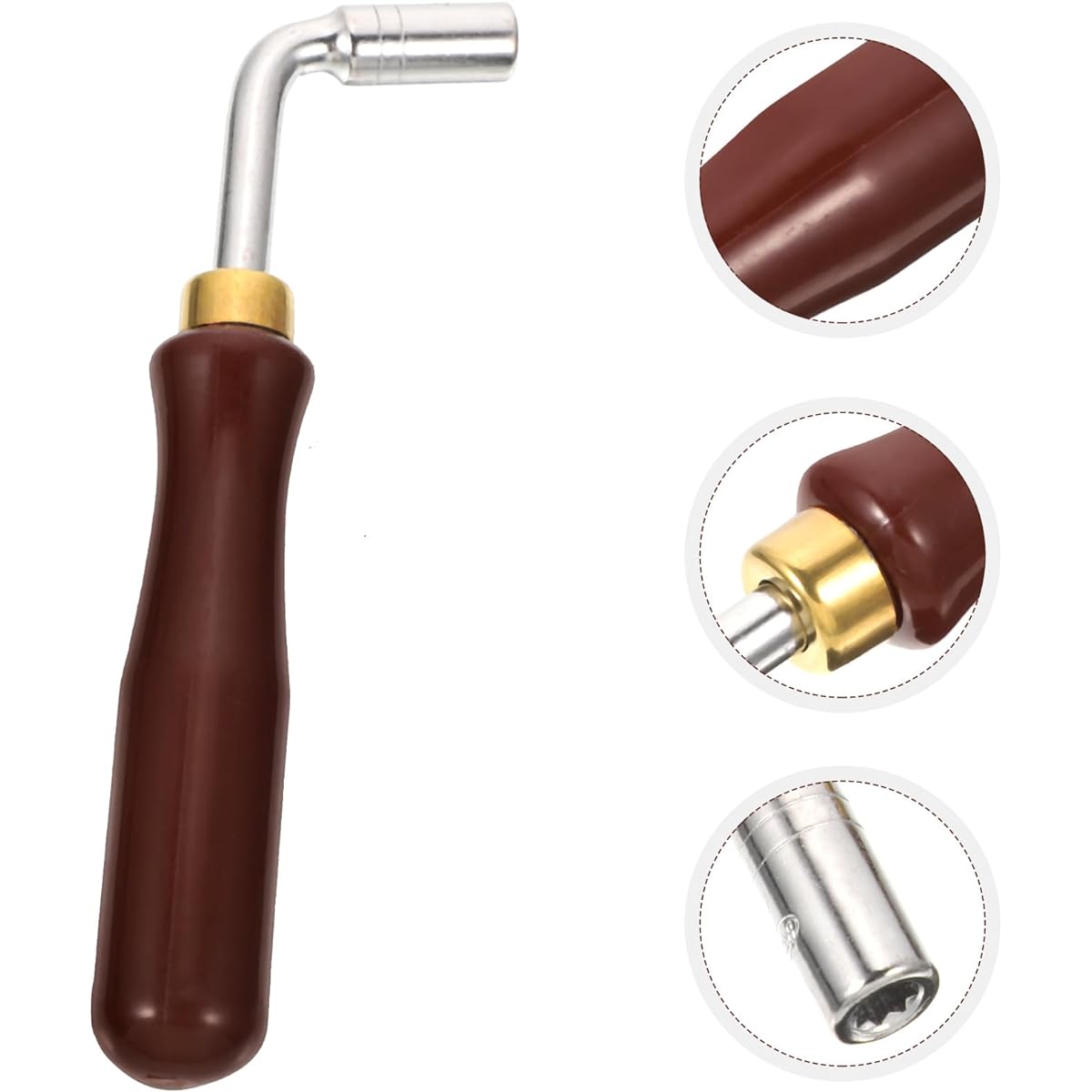 Dulcimer Tuning Wrench Gauge Kit Special Tools Autoharp Tuner Conga Tuning Wrench Piano Tuning Kit Professional Dulcimer Accessories Musical Instrument Tone Tuning Wrench Dulcimer Tool