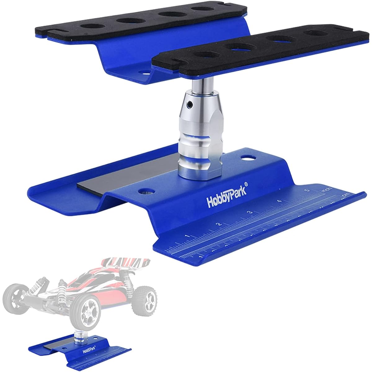 Hobbypark RC Car Work Stand Aluminum Alloy 1:10 1:12 1:16 1:18 Scale Truck Buggy On-Road Tour Drift
