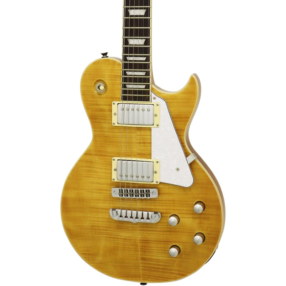 AriaProII PE-AE200 YG Aria Evergreen Electric Guitar
